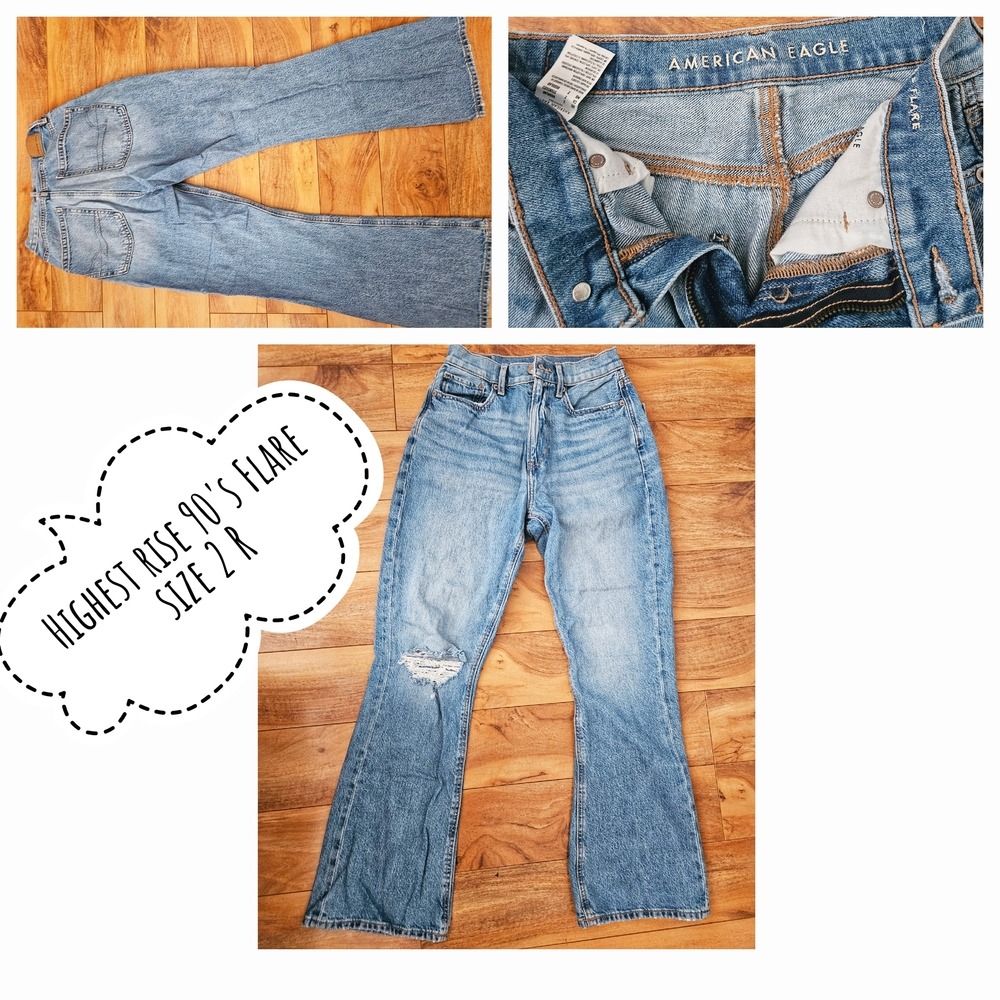 American Eagle Outfitters Women's Blue Jeans